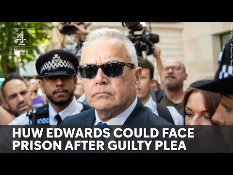 Huw Edwards pleads guilty to making indecent images of children