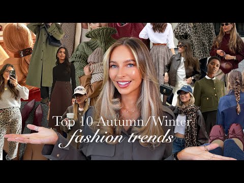 TOP 10 AUTUMN FASHION TRENDS 2024 – wearable trends for fall