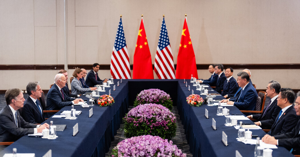 Biden And Xi Meet, Delivering Messages Seemingly Intended For Trump