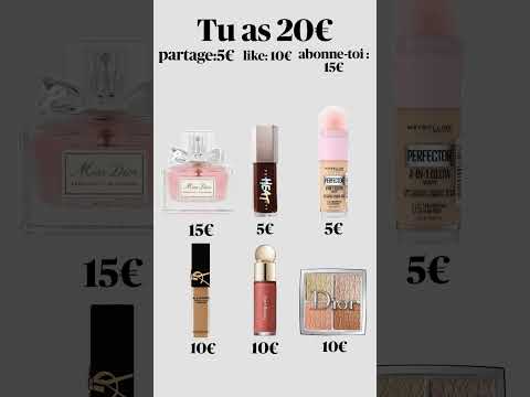 Tu as 20€… #foryou #makeup #trending #shorts #youtubeshorts #trendingshorts