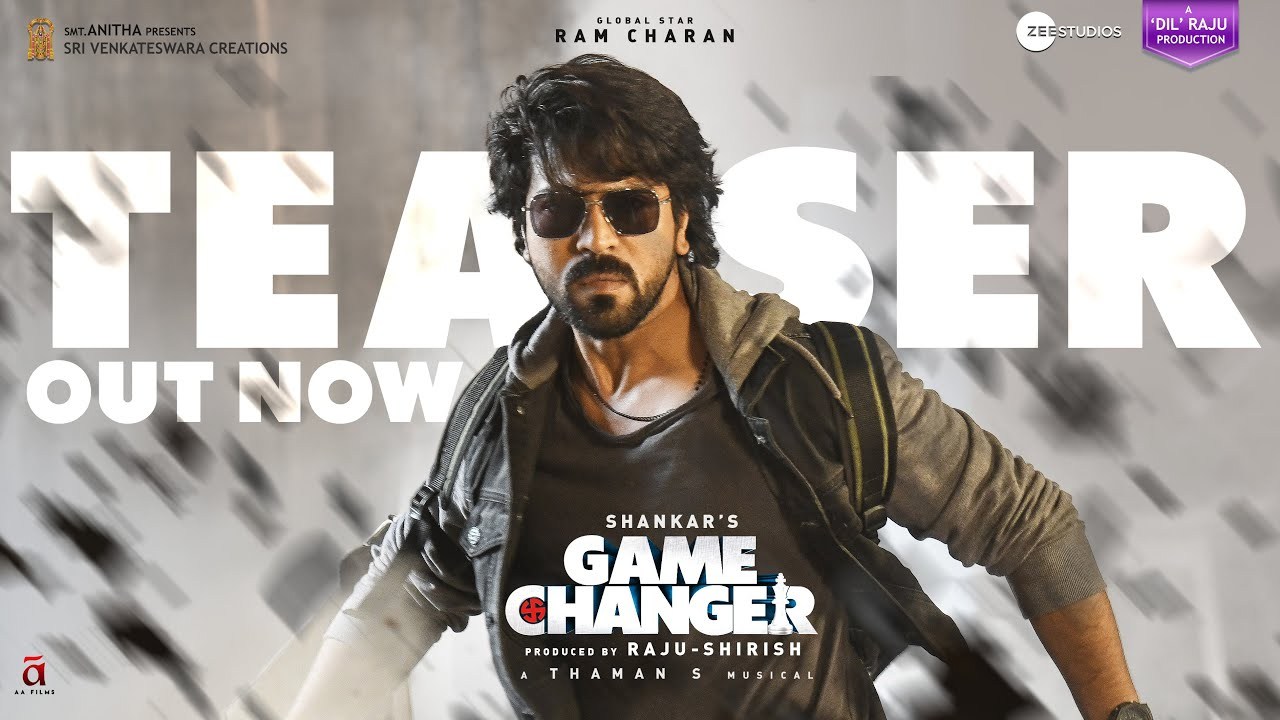 Game Changer Teaser – Ram Charan | Kiara Advani | Shankar | Dil Raju – Shirish