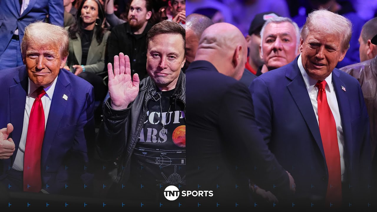 A Historic Night at Madison Square Garden: President-Elect Donald Trump Attends UFC 309